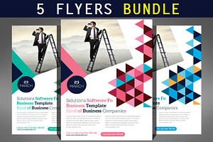 Big Corporate Business Flyer Bundle