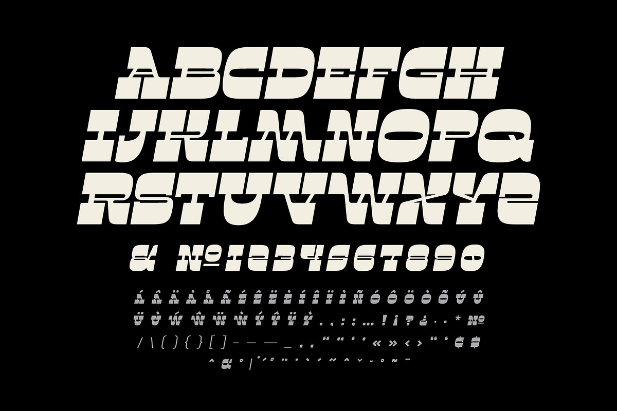Chunker Display, a Slab Serif Font by Quiver Supply Co. (Photo 4 of 8)