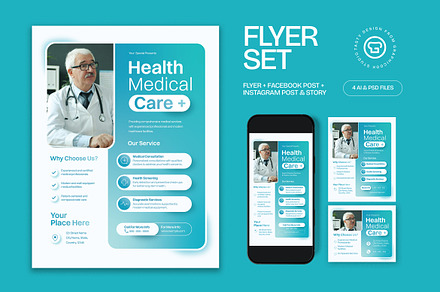 Health Medical Care Flyer