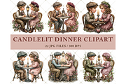 Candlelit Dinner JPG, a Person Illustration by Memories By Lea (Thumbnail 2 of 7)