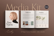 Media Kit Canva Template | EARTHY, a Print Template by Sierra Creative Studio (Thumbnail 1 of 10)