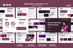 Brand Identity Masterclass - Keynote, a Presentation Template by QR Design Studio