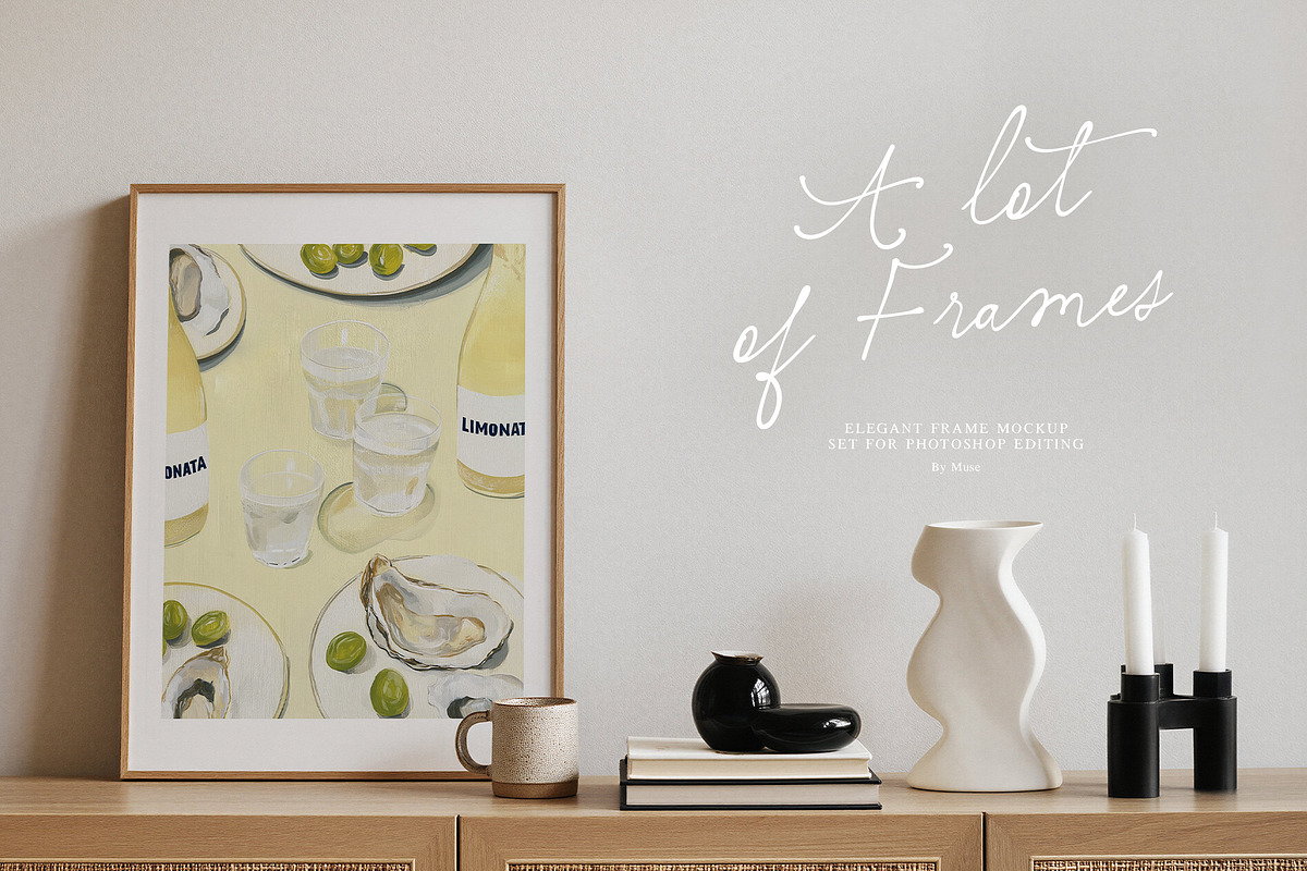 A Lot Of Frames Mockups, a Household Mockup by Muse Mockups (Photo 9 of 14)