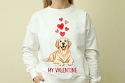 Cute Puppy PNG Valentine Dog Clipart, a Graphic by Vector Portal (Thumbnail 1 of 3)