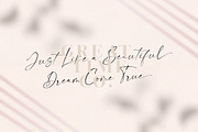 Morning Flower Font Duo, a Script Font by Letter Fresh (Thumbnail 7 of 7)