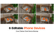 Cove - Rattan Chair Device Mockup, a Device Mockup by orenjidesign (Thumbnail 8 of 10)