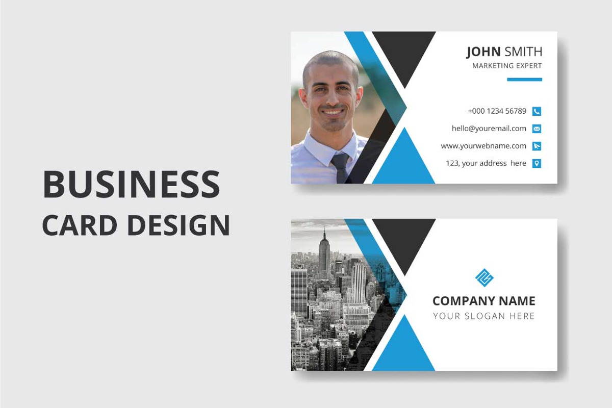 Business Card Design Template, a Business Card Template by Pixel Pro (Photo 2 of 4)