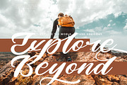 Birdsta Creamy Bold Calligraphy Font, a Script Font by stylishtype.co (Thumbnail 2 of 20)