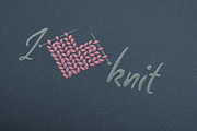 Knit seamless pattern and logo set, a Pattern Graphic by antuanetto (Thumbnail 8 of 8)