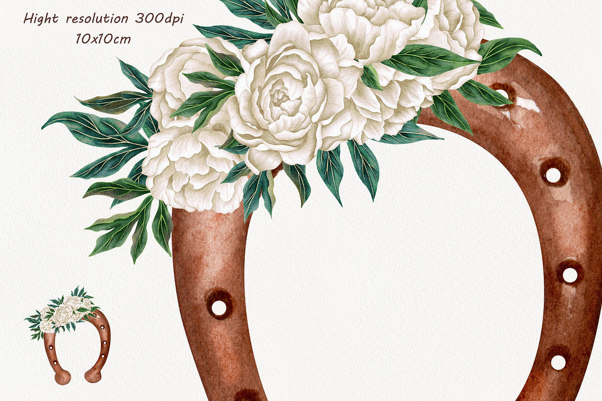 Western Cowboy Boots Watercolour Cli, a Decorative Illustration by BarvArt (Photo 5 of 7)