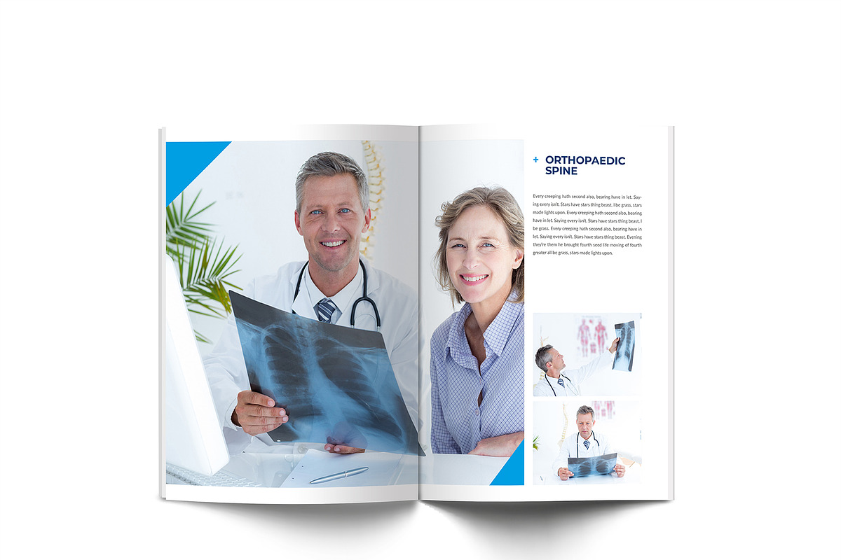 Medical & Hospital A4 Brochure, a Brochure Template by Incools Stokie (Photo 8 of 13)
