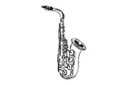 Musical Instruments Sketch SVG, a Graphic by PinkHouseCollection (Thumbnail 2 of 4)
