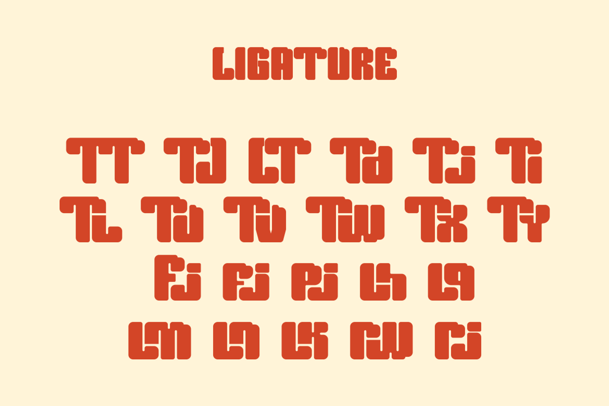 Twice Lkeman - Bold Font, a Sans Serif Font by Viswal Studio (Photo 5 of 7)
