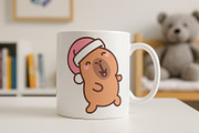 Capybara Hat Costume Clipart Set, an Animal Illustration by Palau (Thumbnail 2 of 10)