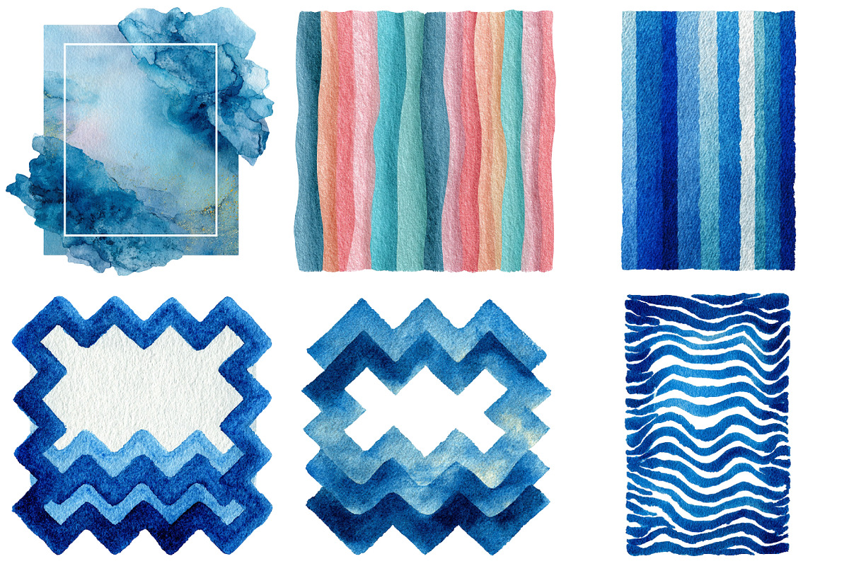 Summer Preppy Hand Drawn Frames, an Illustration by CitraGraphics (Photo 5 of 7)