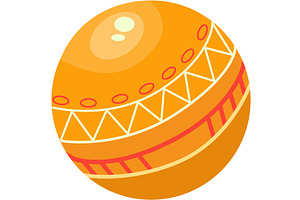 Fitness ball vector fitball icon, an Object Illustration by vectorpointstudio