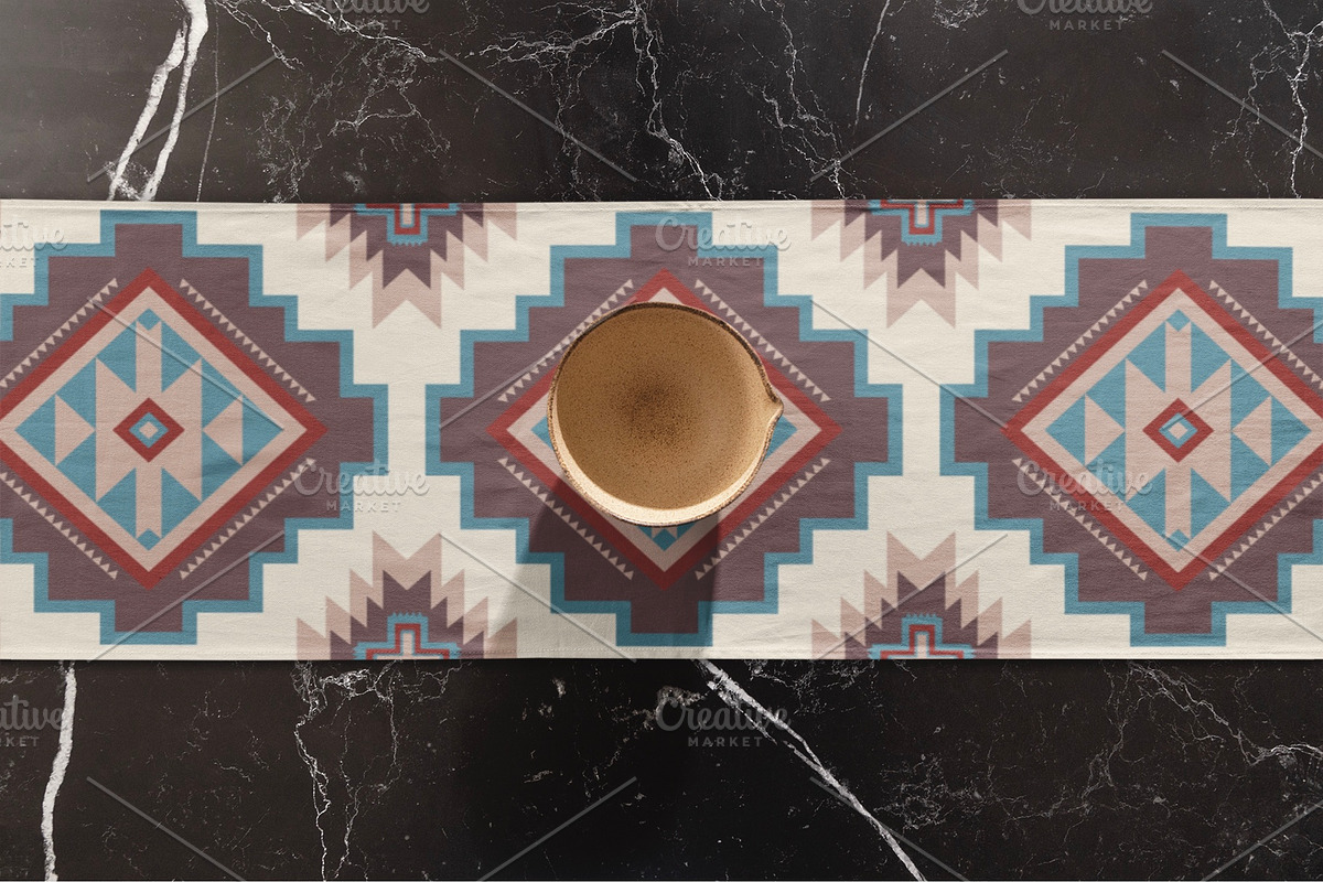 Vintage Native American Pattern, a Pattern Graphic by PPEthnicDecorPattern (Photo 7 of 9)