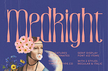 Medkight Modern Editorial Serif