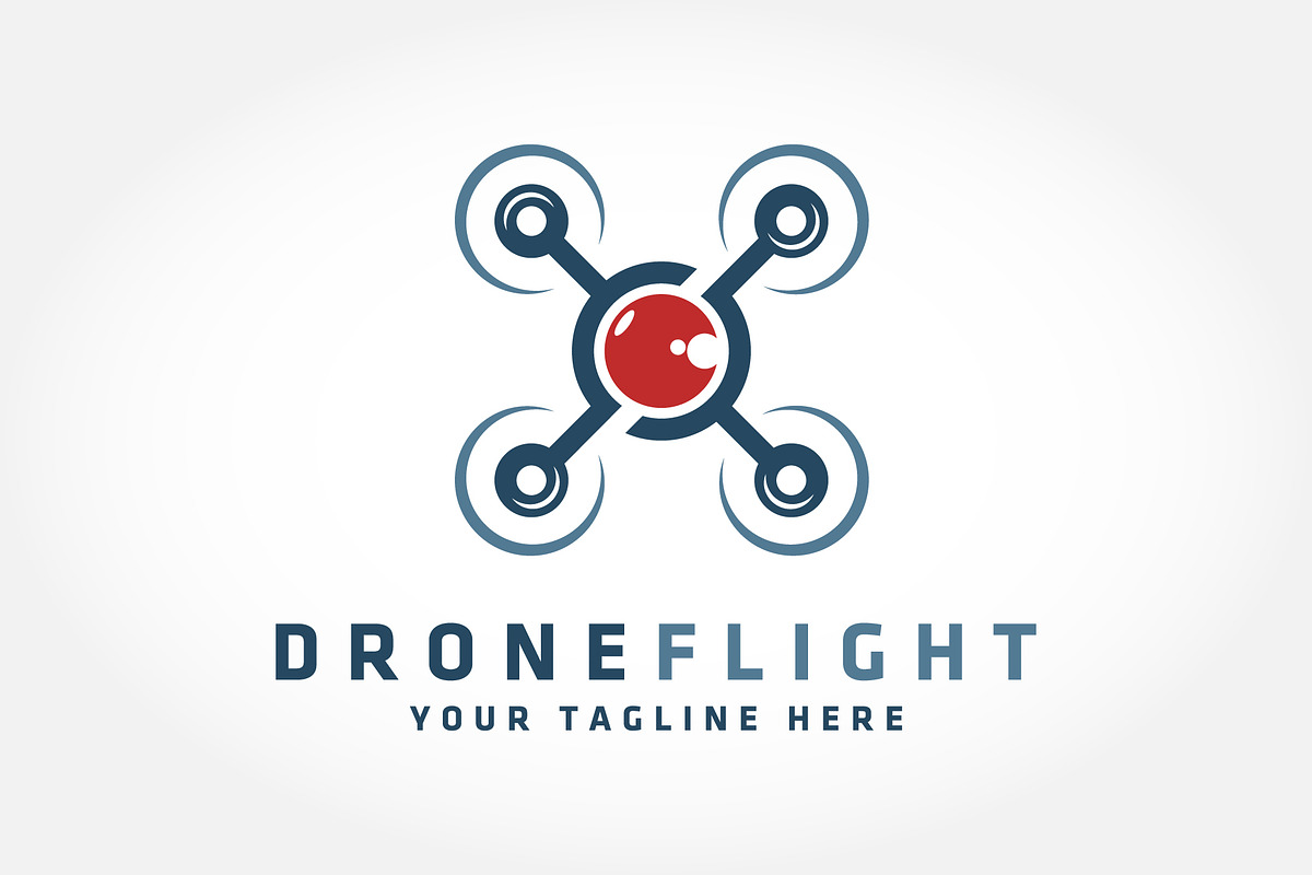 Camera drone logo design simple, a Branding & Logo Template by PrastHF