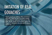 Procreate Gouache Brushes Studio, a Brush Add-On by Nuclear Brushes (Thumbnail 4 of 8)