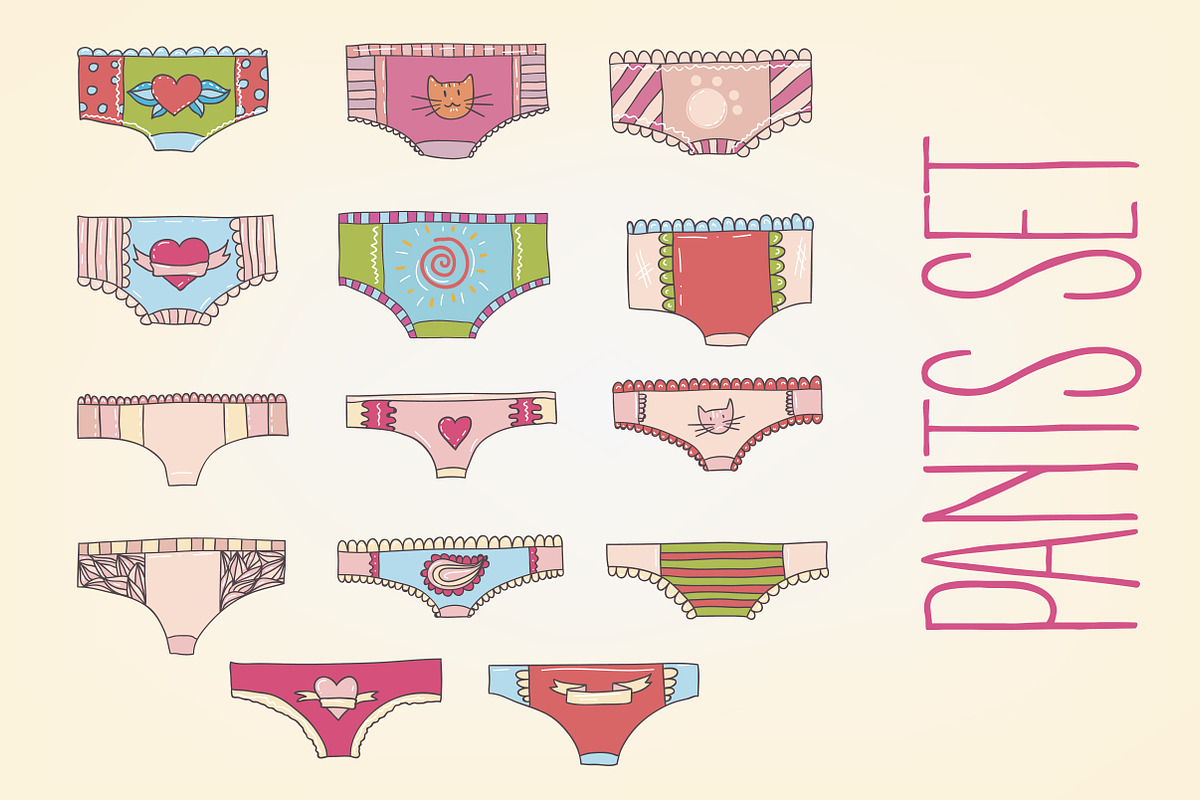 Pants Set, an Object Graphic by Kotozoid
