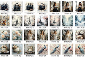 140+ Black and White Shabby Chic Pap