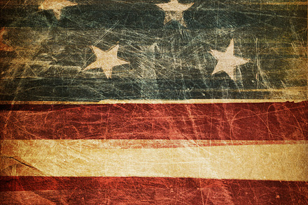 American grunge flag background stock photo containing texture and freedom