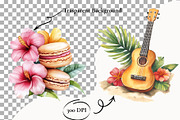 Tropical Summer Party Clipart PNG, a Seasonal Illustration by SugarCloudStudioArt (Thumbnail 6 of 6)
