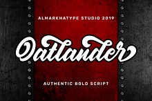 Oatlander - Authentic Bold Script