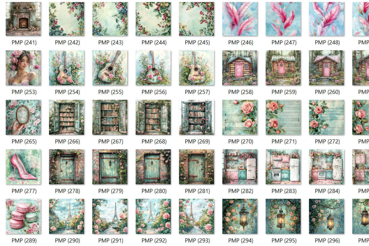 400 Peaceful Moments Pages, an Illustration by HubbaDigitals (Photo 7 of 8)