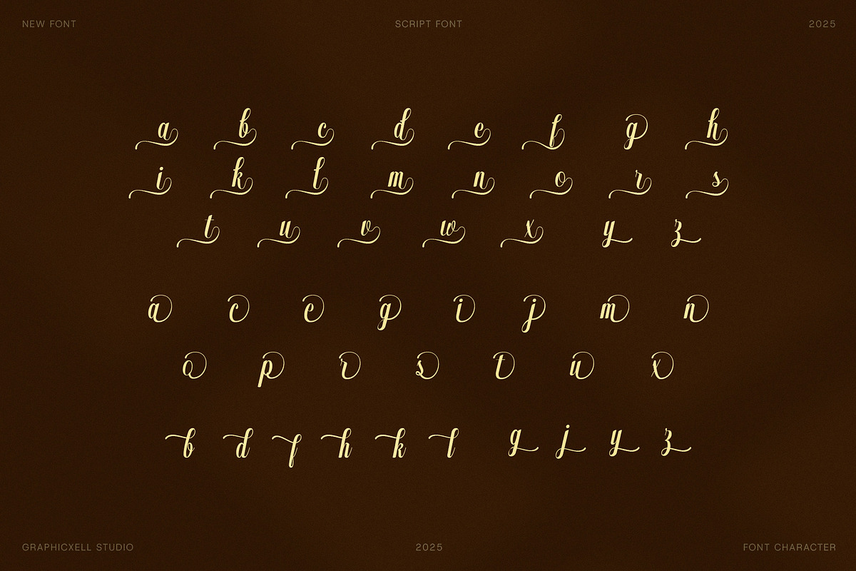 Nestin Elegant Script Font, a Script Font by Graphicxell (Photo 8 of 8)