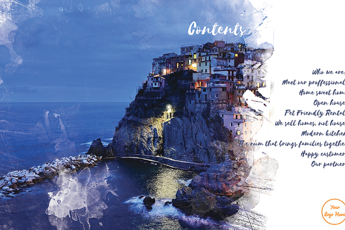 Multipurpose Artistic Brochure, a Brochure Template by GrafxFun (Photo 7 of 23)