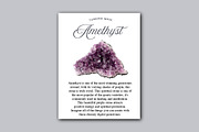 Amethyst - Gemstone Specimens, an Object Graphic by Turning Moss (Thumbnail 5 of 7)