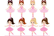Vector Ballerina, Vector Ballet, an Illustration by TheCreativeMill (Thumbnail 2 of 4)