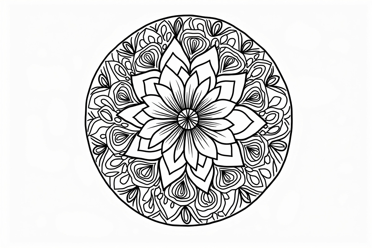 Elegant Hand-Drawn Mandala Designs, an Object Graphic by BIPLOB EXPERT (Photo 13 of 13)