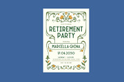 Retirement Party Invitation, a Card Template by Neermana (Thumbnail 3 of 4)
