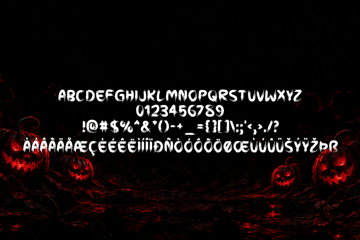 Evil Roar Typeface, a Handwritten Font by Seemly Fonts (Photo 6 of 6)