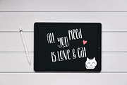 Kitten Lover Cute Display Font, a Font by Giant Design (Thumbnail 3 of 10)
