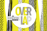OVERLAP Pattern Bundle, a Pattern Graphic by Anugraha Design (Thumbnail 1 of 7)