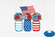 4th of July Sublimation, a Seasonal Illustration by Daily.Designs (Thumbnail 1 of 5)