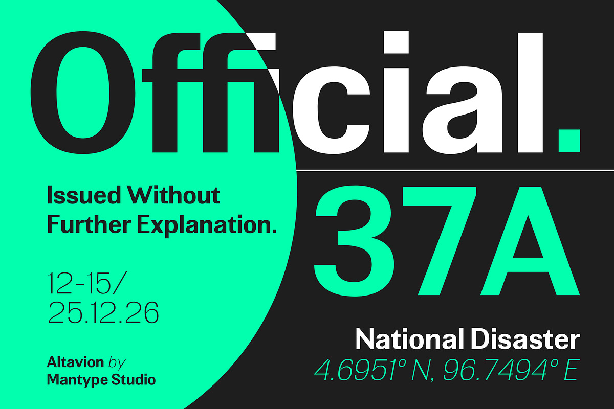 Altavion, a Sans Serif Font by Mantype Studio (Photo 5 of 15)