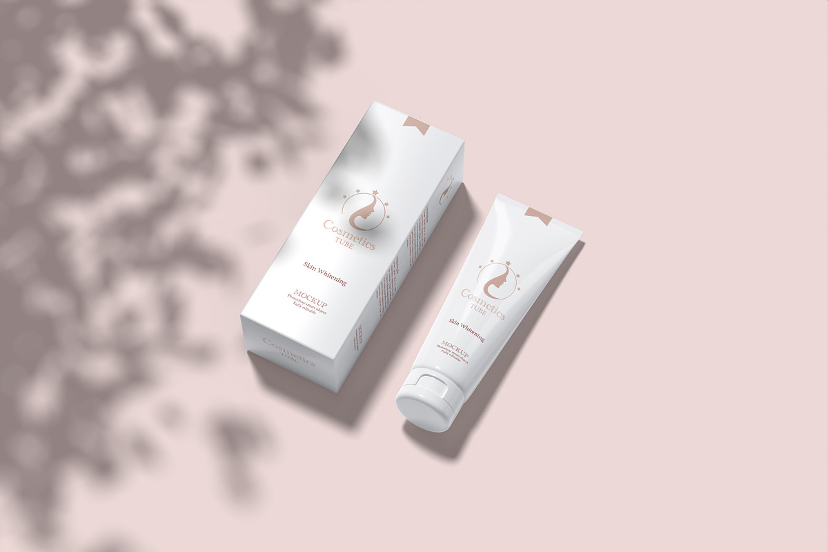 Cosmetics Tube Mockup, a Packaging Mockup by rahmatmoscae (Photo 4 of 20)