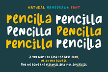 Pencilla - Natural Handdrawn