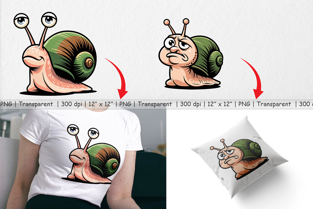 Snail Mood, a Graphic by Artnoy (Photo 3 of 5)