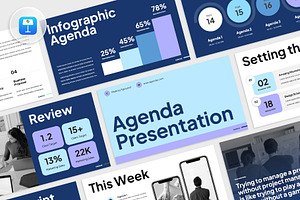 AGENDAZ - Agenda Keynote, a Presentation Template by rgbryand
