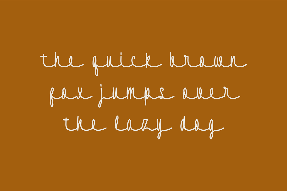 Flownice, a Handwritten Font by ahweproject (Photo 7 of 10)