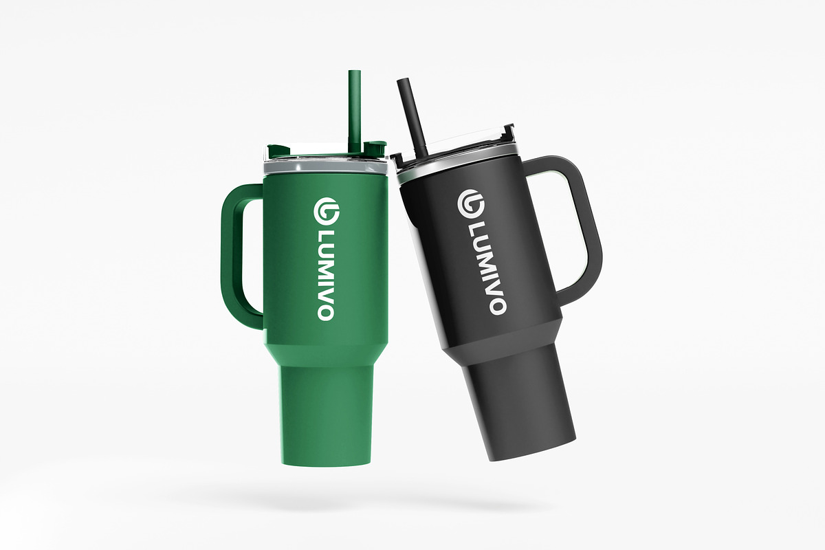 Tumbler bottle Mockup, a Merchandise Mockup by SLAB! Design (Photo 6 of 7)