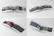 US Half-Letter Brochure Mockups, a Print Template by Andre28 (Thumbnail 5 of 9)