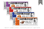 BIRTHDAY | sports ticket invitation, an Invitation Template by Love Designs Co. (Thumbnail 2 of 3)