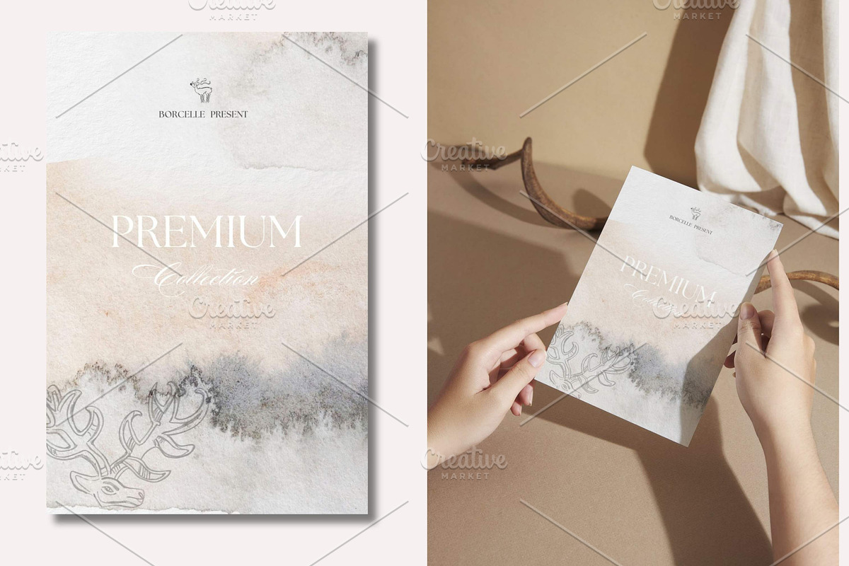 Sand Wedding Canva Templates Bundle, a Templates & Theme by Alisa Mikibith Art (Photo 6 of 7)